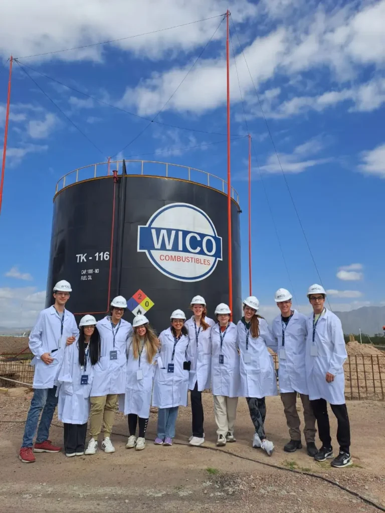 Visita a "WICO Combustibles", Pre CoNEIQ 2024, Ciudad de Mendoza